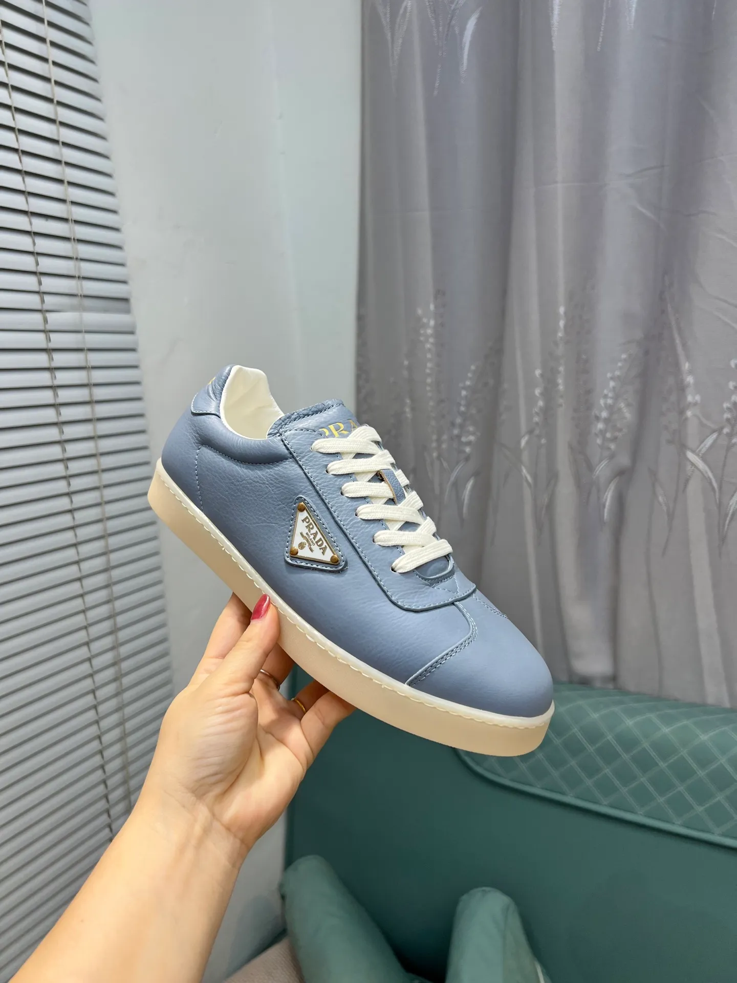 Men's shoes 💰540 [PRADA] Men's shoes are popular in the counter, official website synchronization, 1 high-quality shipment ✔️ Original frosted cowhide + cowhide lining, 1🆚1 replica, original sole, 38-45 (45 customized, non-refundable)